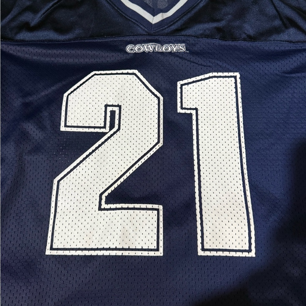 Nike Blue Football Jersey Sanders Large - Picture 3 of 8